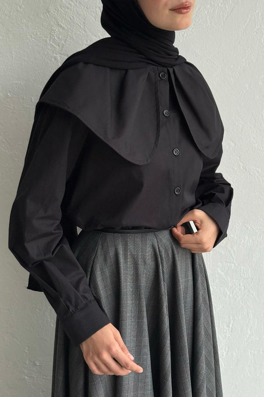 Poplin Shirt Black