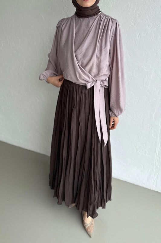 Flow Blouse Lilac