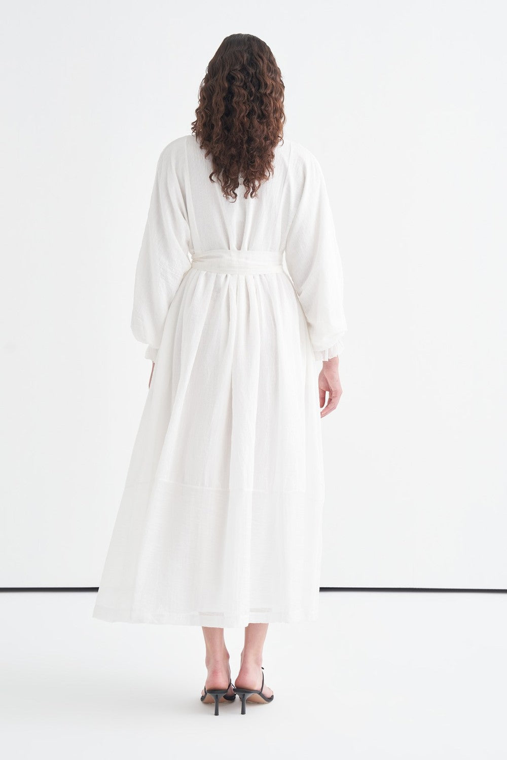 Belle Dress White
