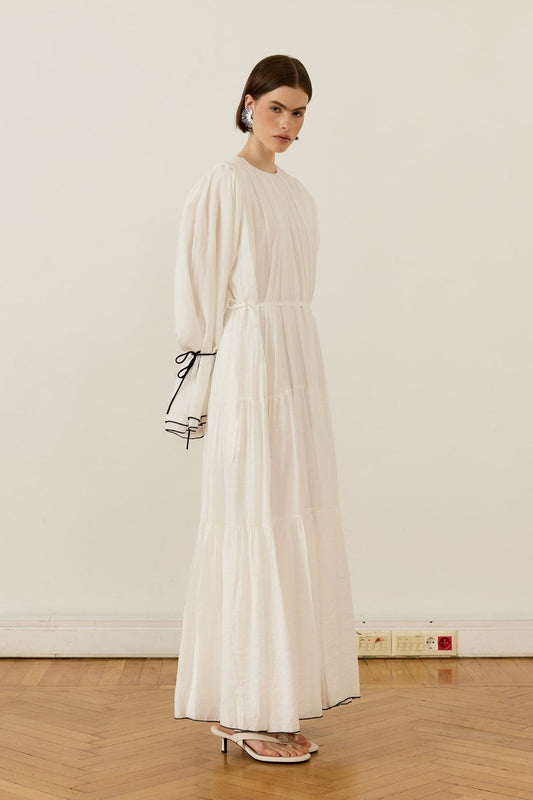 Hilya Dress White