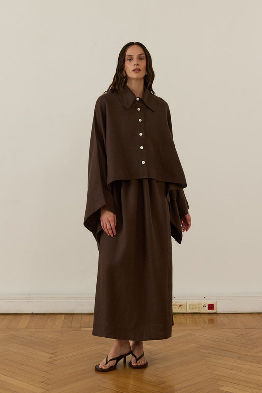 Ruwa Shirt Coffee