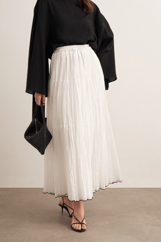 Rawah Voile Skirt White