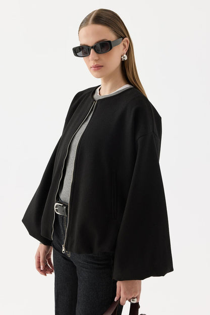 Siena Balloon Jacket Black