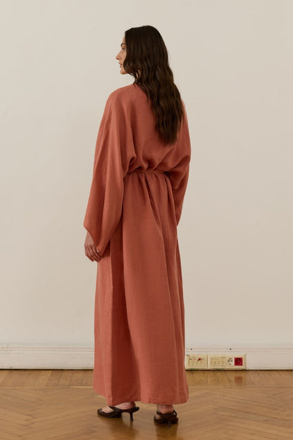 Samar Dress Coffee