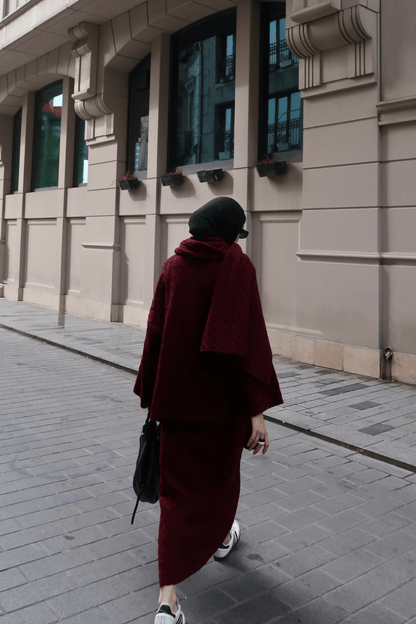 Polina Triko Takım Acı Kahve