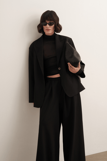 Samra Blazer Jacket Black