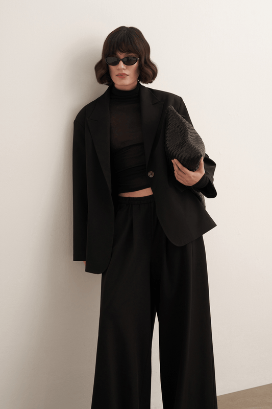 Samra Blazer Jacket Black