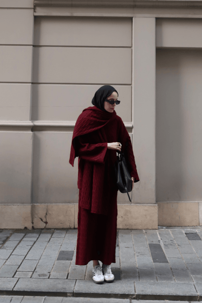 Polina Triko Takım Acı Kahve