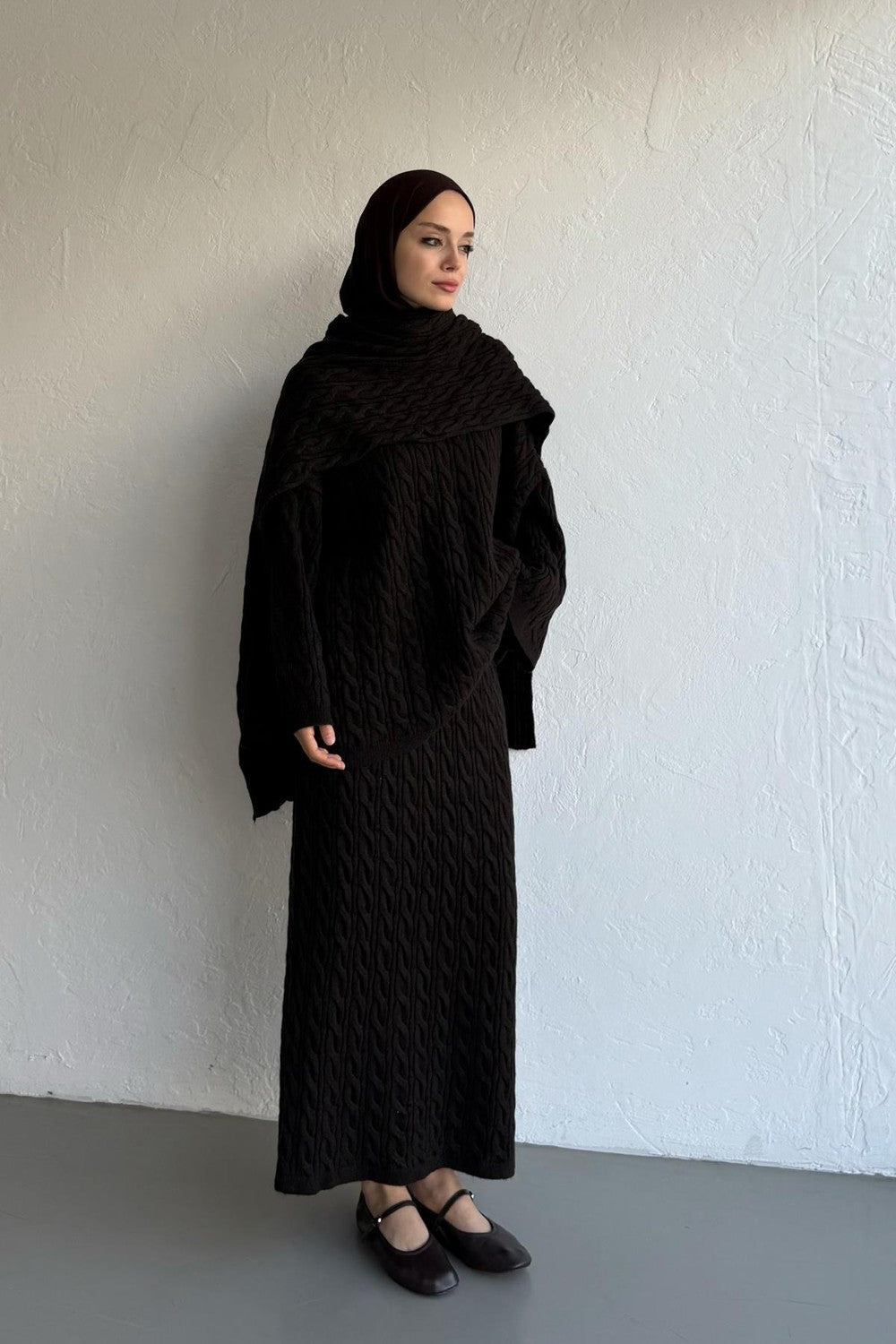 Polina Triko Takım Acı Kahve