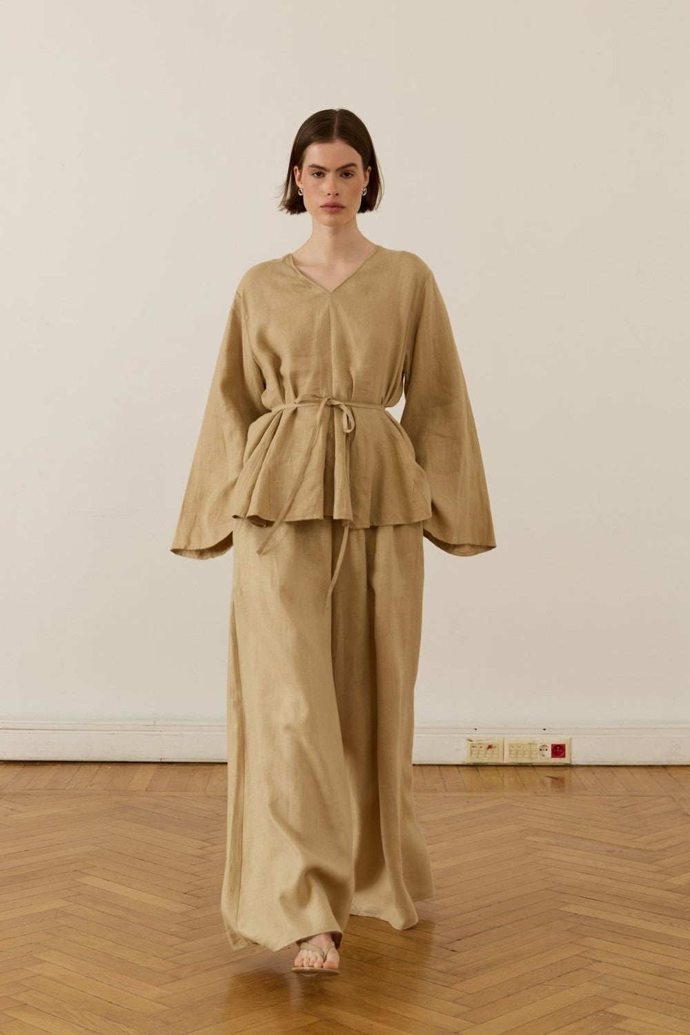 Layal Terracotta Blouse