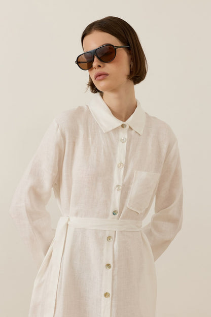 Sondos Dress Coffee