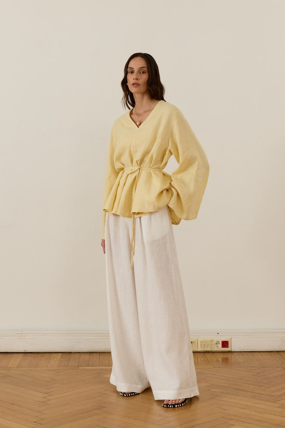 Layal Terracotta Blouse