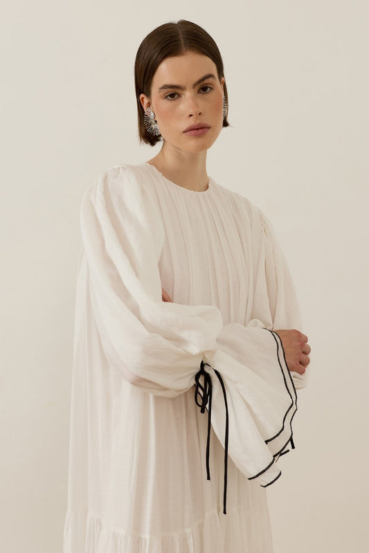Hilya Dress White