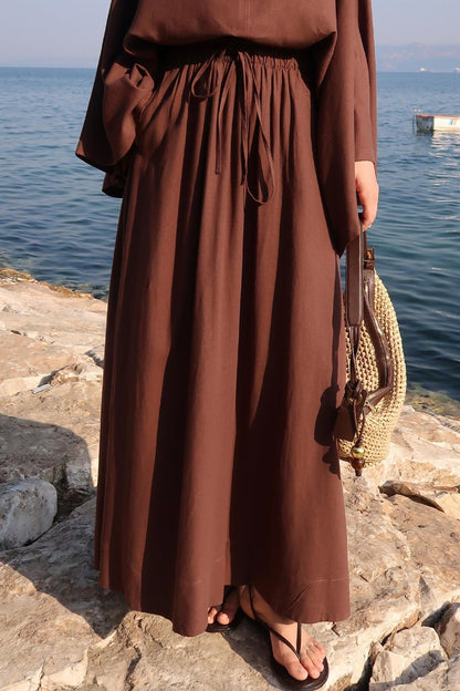 Alba Skirt Dark Coffee