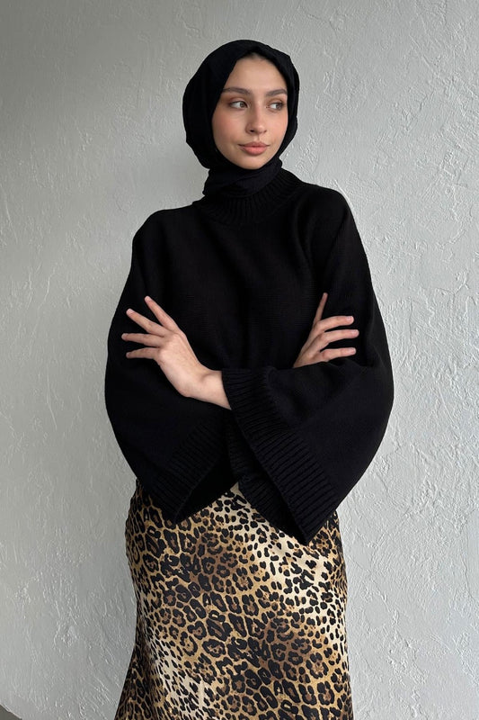 Knitted Sweater Black