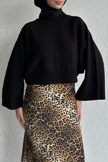 Knitted Sweater Black