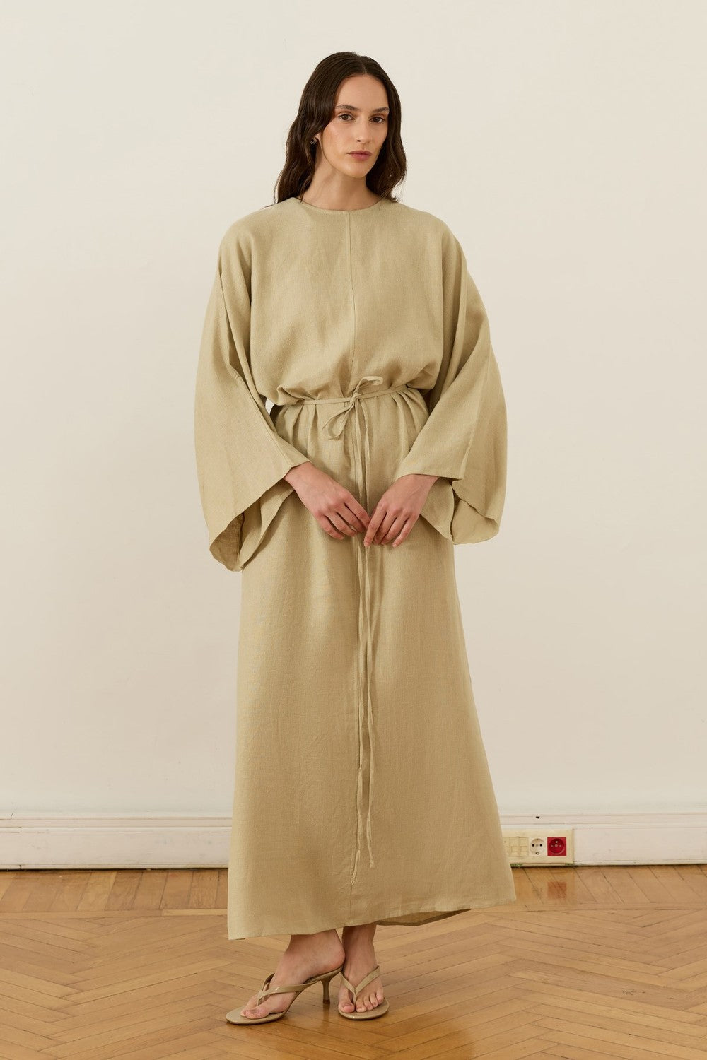 Samar Dress Coffee
