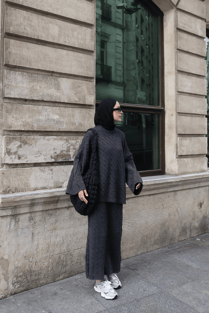 Polina Triko Takım Acı Kahve