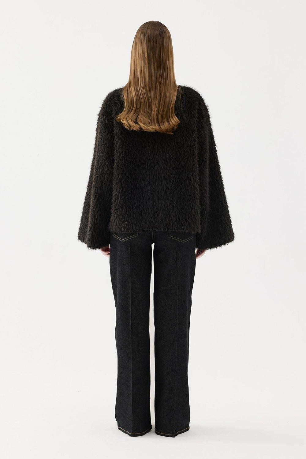 Gigi Plush Jacket Black